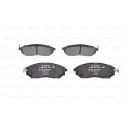 stabdžių trinkelių rinkinys, diskinis stabdys
                                BOSCH                                       