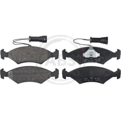 stabdžių trinkelių rinkinys, diskinis stabdys
                                A.B.S.                                      