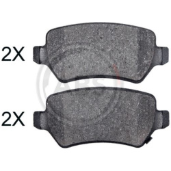 stabdžių trinkelių rinkinys, diskinis stabdys
A.B.S.