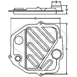 Filtras automato pavarų dėžės
                                SCT - MANNOL                                SG1091, SCT - M