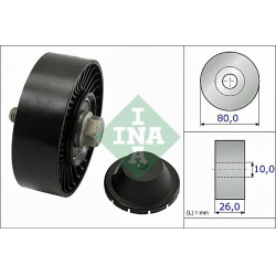 Įtempėjas diržo
                                INA                                532051210, INA, 532051210, auto detalė
