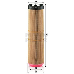 oro filtras
                                MANN-FILTER                                                C12178, MANN-FILTER, C
