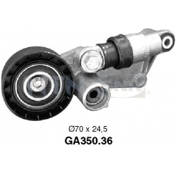 diržo įtempiklis, V formos rumbuotas diržas
                                SNR                                           