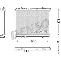 Aušinimo radiatorius
                                DENSO                                DRM21034, DENSO, DRM21034, auto de