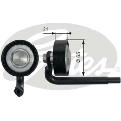 diržo įtempiklis, V formos rumbuotas diržas DriveAlign™
                                GATES                           