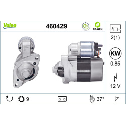 starteris VALEO RE-GEN REMANUFACTURED
                                                460429, VALEO, 460429, auto detalė