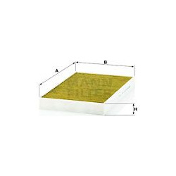 filtras, salono oras FreciousPlus
                                MANN-FILTER                                                