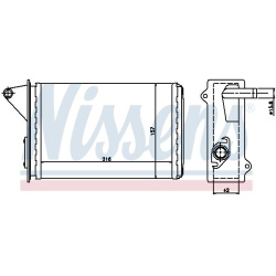 šilumokaitis, salono šildymas
                                NISSENS                                                71429,