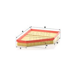 oro filtras
                                MANN-FILTER                                                C3090/1, MANN-FILTER, 