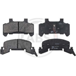 stabdžių trinkelių rinkinys, diskinis stabdys
                                A.B.S.                                      