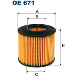 alyvos filtras
                                FILTRON                                                OE671, Nenurodytas gami