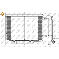 kondensatorius, oro kondicionierius EASY FIT
                                NRF                                             