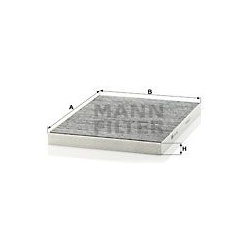 filtras, salono oras
                                MANN-FILTER                                CUK3142, MANN-FILTER, CUK3142