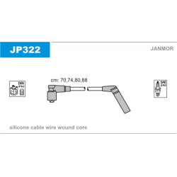 Žvakių laidų komplektas
                                JANMOR                                JP322, JANMOR, JP322, auto d