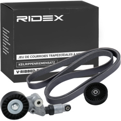 V formos rumbuotas diržas, komplektas
RIDEX 5