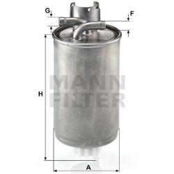kuro filtras
                                MANN-FILTER                                                WK829, MANN-FILTER, W