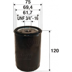 Alyvos filtras
                                VALEO                                                586081, VALEO, 586081, au