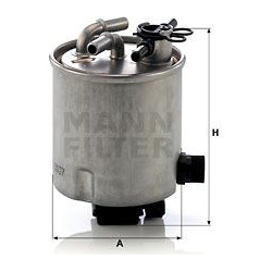kuro filtras
                                MANN-FILTER                                                WK9027, MANN-FILTER, 