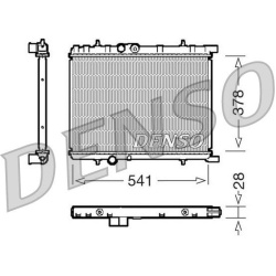 Aušinimo radiatorius
                                DENSO                                DRM21032, DENSO, DRM21032, auto de
