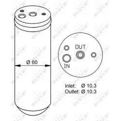džiovintuvas, oro kondicionierius EASY FIT
                                NRF                                33293, NRF, 33