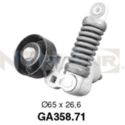 diržo įtempiklis, V formos rumbuotas diržas
                                SNR                                           