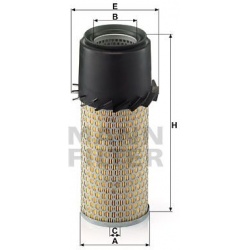 oro filtras
                                MANN-FILTER                                                C1188, MANN-FILTER, C1
