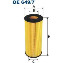 alyvos filtras
                                FILTRON                                                OE649/7, Nenurodytas ga