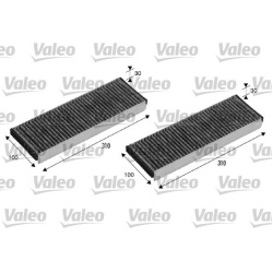 filtras, salono oras VALEO PROTECT
                                                715501, VALEO, 715501, auto detalė