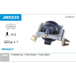 ritė, uždegimas
                                JANMOR                                                JM5235, JANMOR, JM523