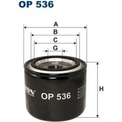 alyvos filtras
                                FILTRON                                                OP536, Nenurodytas gami