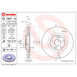 Stabdžių diskas PRIME LINE - UV Coated
BREMBO