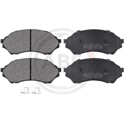 stabdžių trinkelių rinkinys, diskinis stabdys
                                A.B.S.                                      