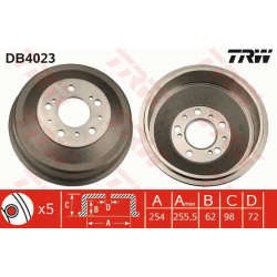 stabdžių būgnas
                                TRW                                                DB4023, TRW, DB4023, au