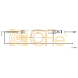 trosas, stovėjimo stabdys
                                COFLE                                                10.6853, Nenu