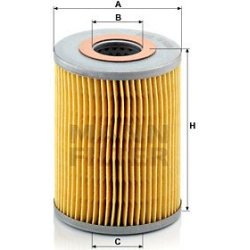 alyvos filtras
                                MANN-FILTER                                                H1038, MANN-FILTER,