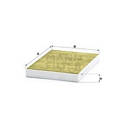 filtras, salono oras FreciousPlus
                                MANN-FILTER                                FP3037, MANN-FIL