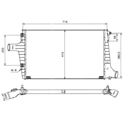 tarpinis suslėgto oro aušintuvas, kompresorius
                                NRF                                         