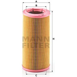 oro filtras
                                MANN-FILTER                                                C1394/1, MANN-FILTER, 