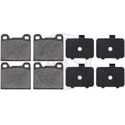 stabdžių trinkelių rinkinys, diskinis stabdys
                                A.B.S.                                      