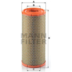 oro filtras
                                MANN-FILTER                                                C16247/1, MANN-FILTER,