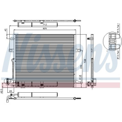 kondensatorius, oro kondicionierius ** FIRST FIT **
                                NISSENS                                  
