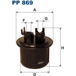 kuro filtras
                                FILTRON                                                PP869, Nenurodytas gamint