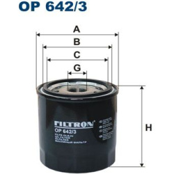 alyvos filtras
                                FILTRON                                                OP642/3, Nenurodytas ga