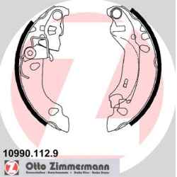 stabdžių trinkelių komplektas
                                ZIMMERMANN                                                10
