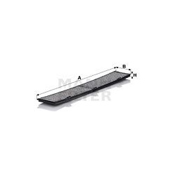 filtras, salono oras
                                MANN-FILTER                                                CUK8430, MANN