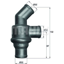 BEHR                                                TH 16 80, BEHR, TH1680, auto detalė