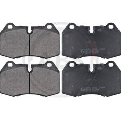 stabdžių trinkelių rinkinys, diskinis stabdys
A.B.S.