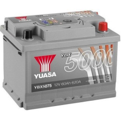starterio akumuliatorius YBX5000 Silver High Performance SMF Batteries
                                YUASA                 