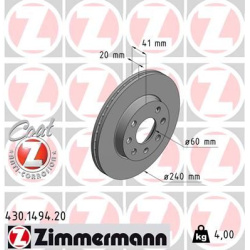 stabdžių diskas (1vnt) COAT Z
                                ZIMMERMANN                                                430