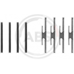 priedų komplektas, diskinių stabdžių trinkelės
                                A.B.S.                                   